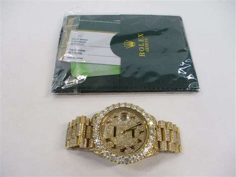 rolex presidential 40mm diamond bezel.